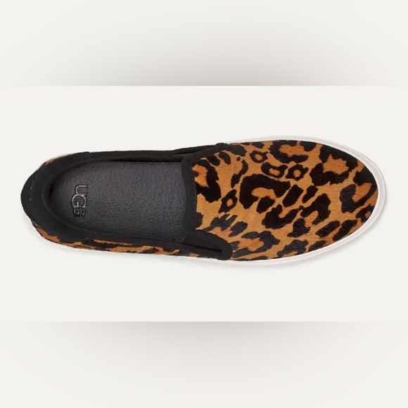 UGG WOMEN’S CAHLVAN PANTHER PRINT SLIP-ONS SIZE 9.5 (NEW WITH TAGS) - Picture 5 of 6
